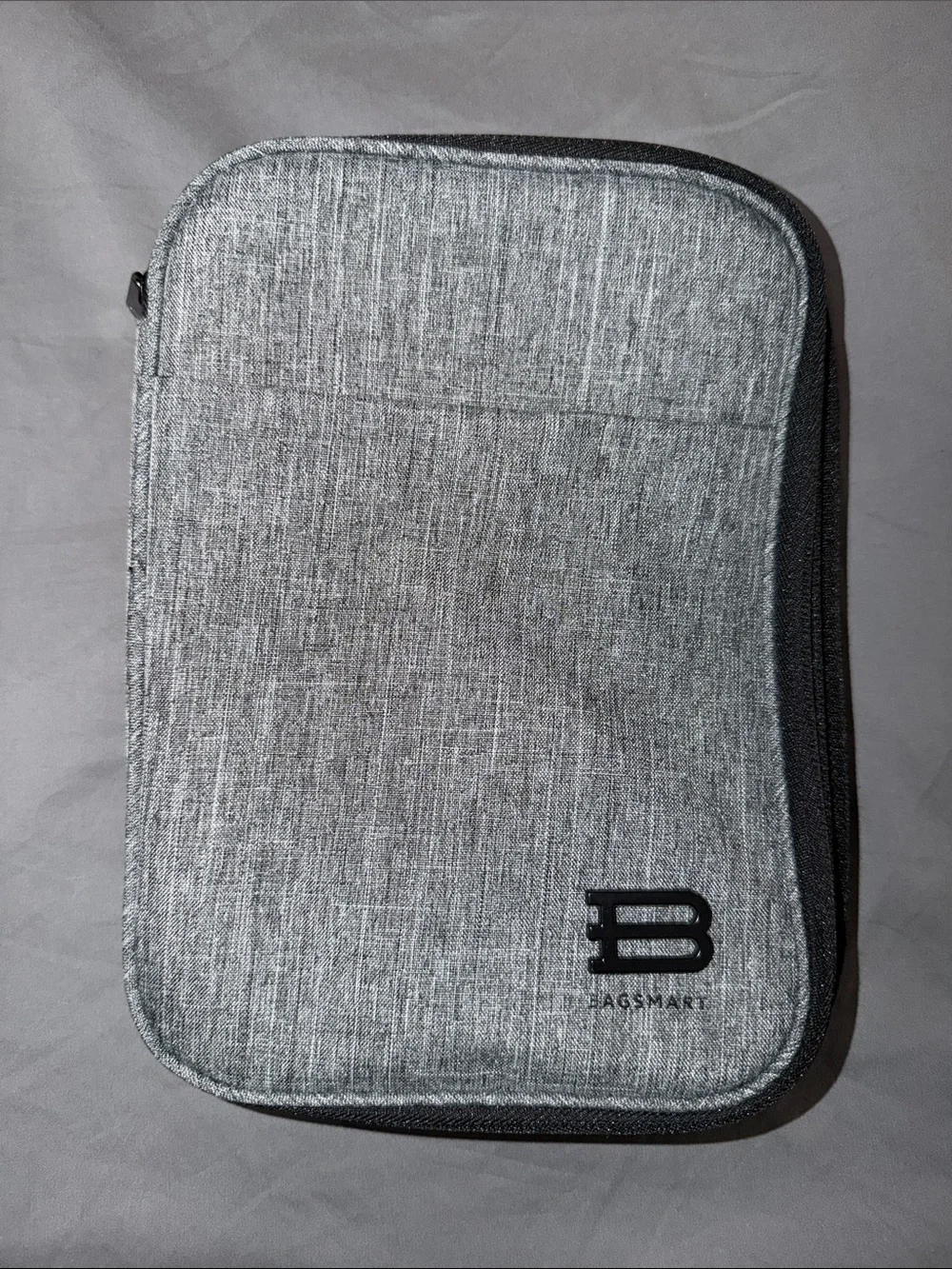 BAGSMART Gray Compact Camera Accessory Pouch